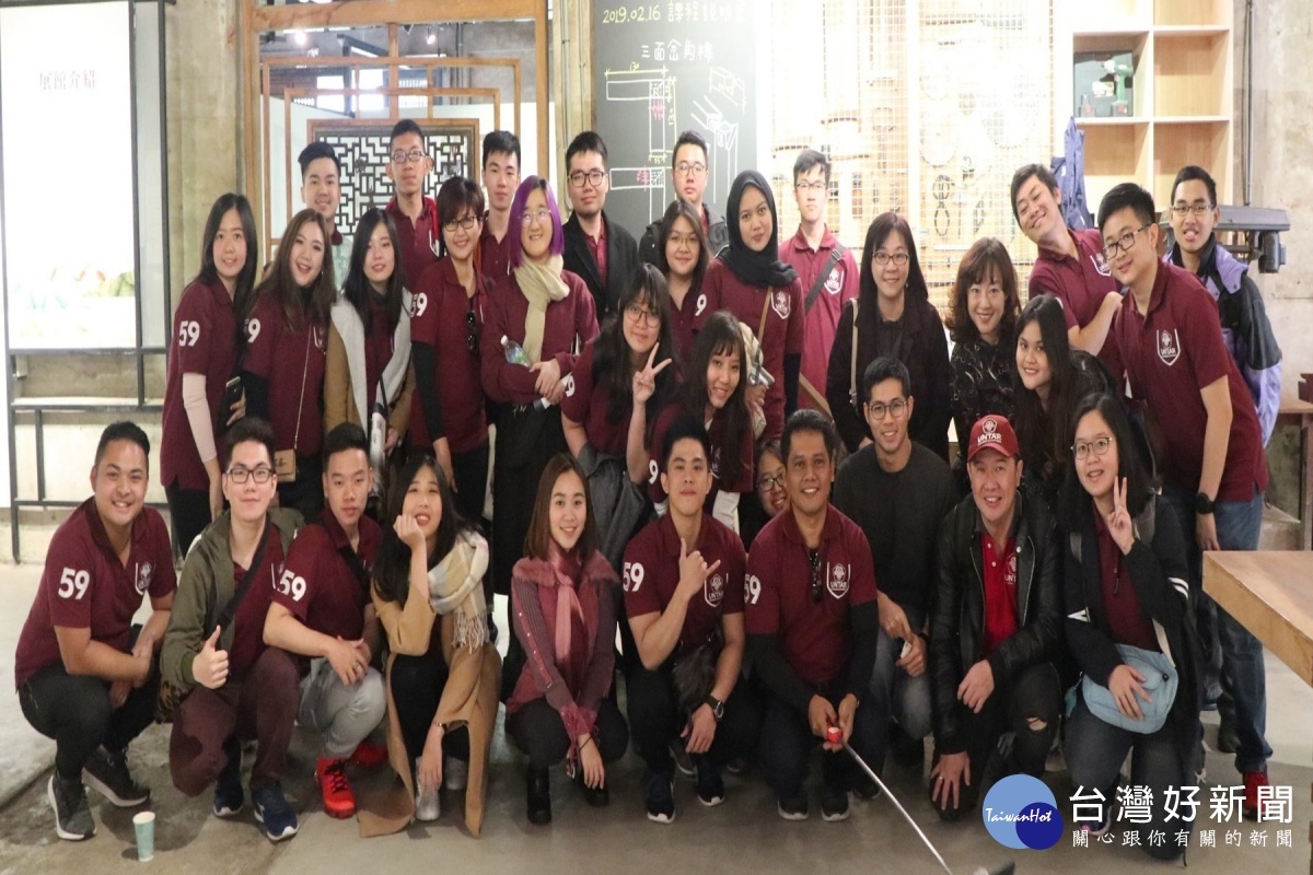 25位印尼大學生參與崑山科大成長營活動 。