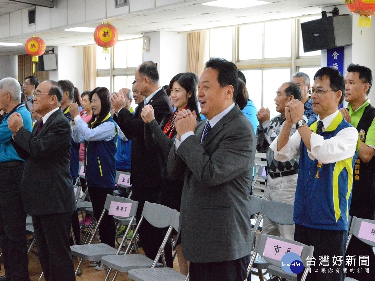 歡慶新的一年來臨 員林巿舉行吉祥新春團拜