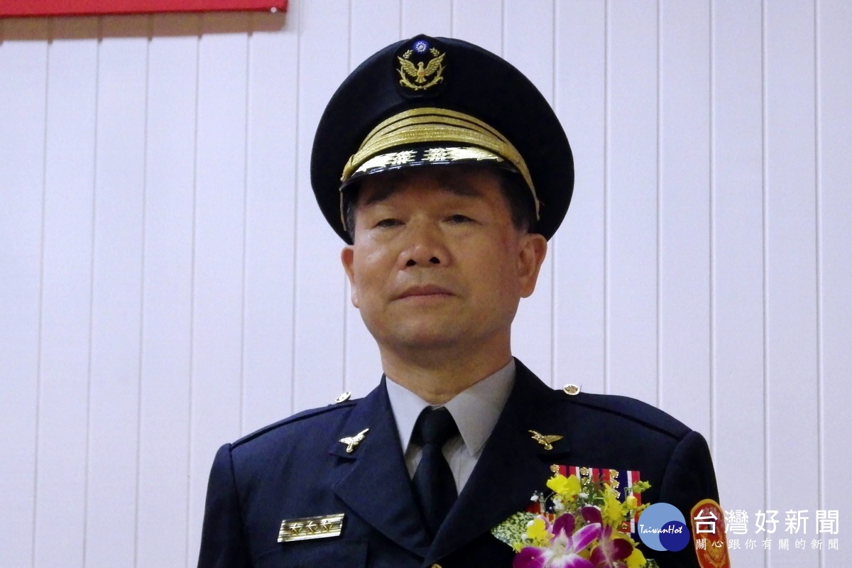 桃園市政府警察局新任局長陳國進。