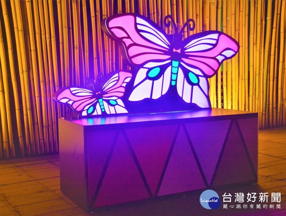 美到不敢坐！　台灣燈會造型休閒椅俯拾即藝術 台灣好新聞 第1張