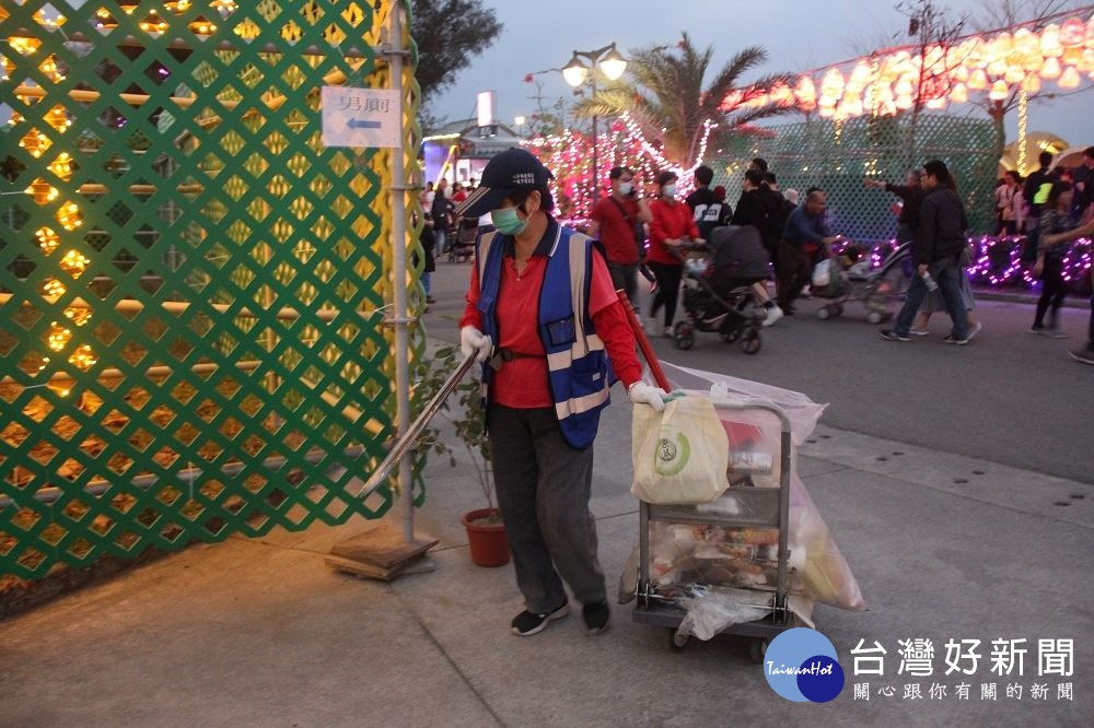 台灣燈會無名英雄　近千清潔人員攜手護環境 台灣好新聞 第1張