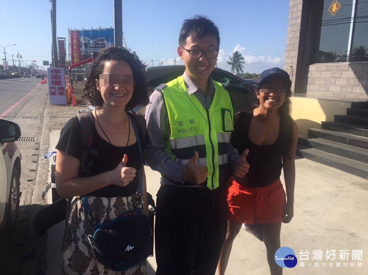 外籍旅客遊燈會迷路　警「撂英文」導覽 台灣好新聞 第1張