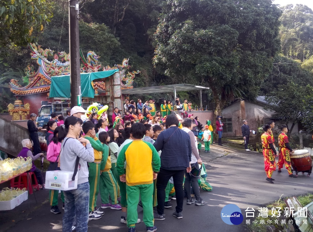 大溪合安宮慶土地公誕辰　太鼓隊、舞龍祝賀 台灣好新聞 第1張