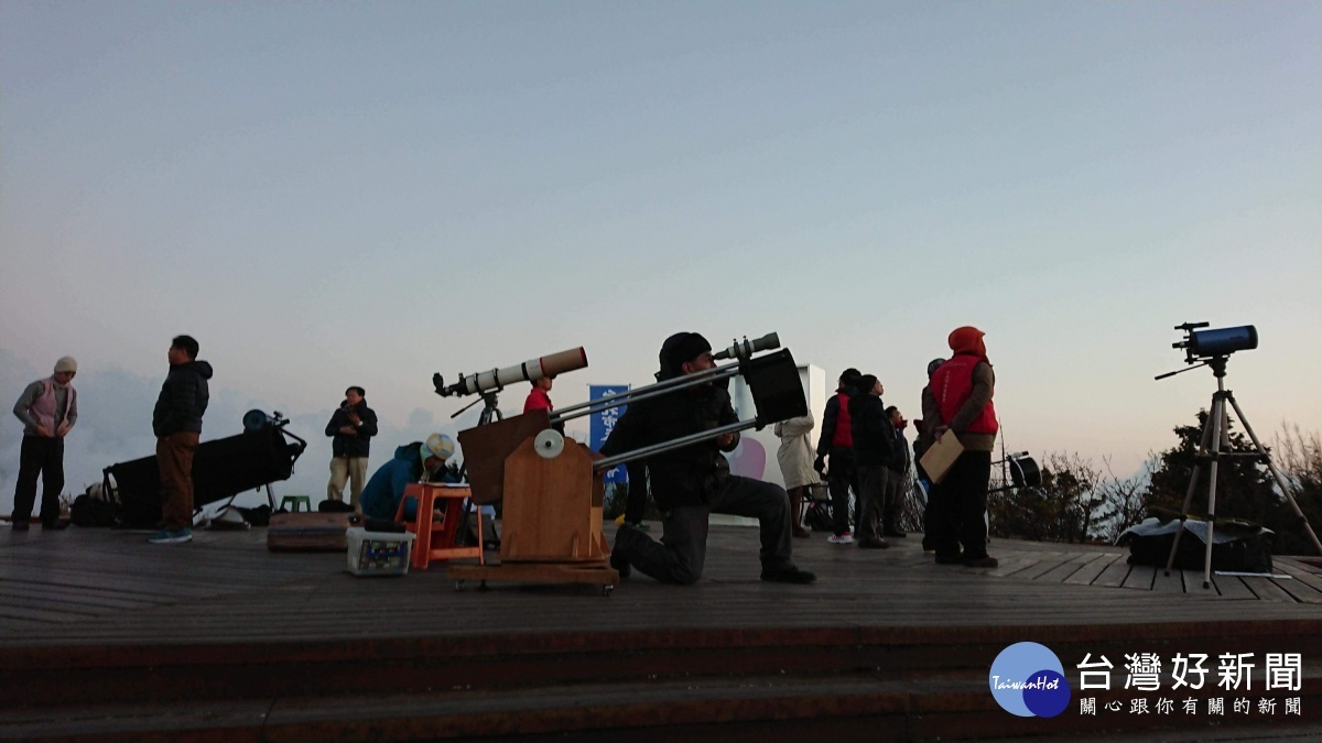 阿里山梅西爾馬拉松　挑戰一晚完成110個星體觀測　 台灣好新聞 第1張