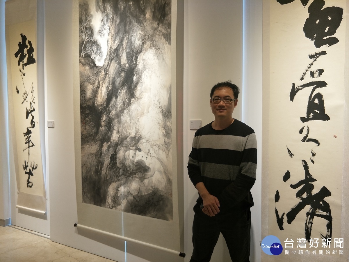 謝忠恆老師創作展「忠於初現」。圖/記者鄧富珍攝