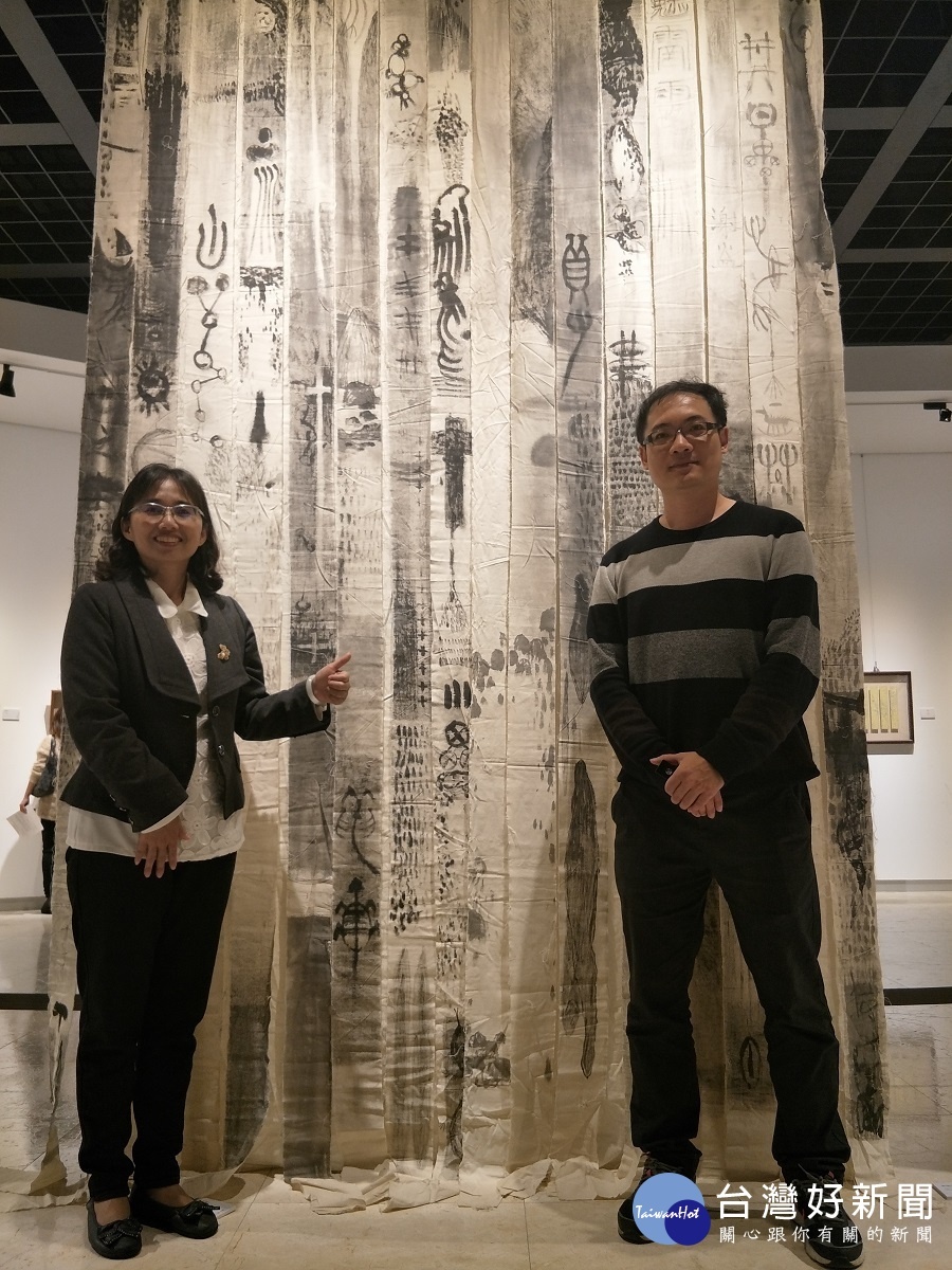 謝忠恆創作展「忠於初現」　「無境之境」作品高達4.4米 台灣好新聞 第1張