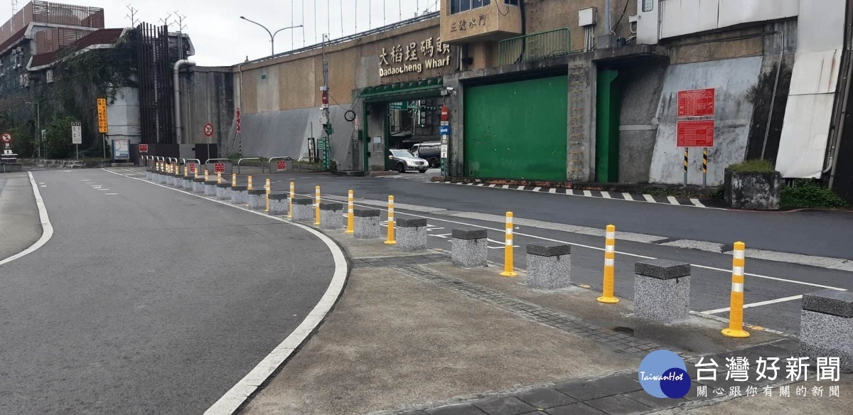 北市拆除大稻埕碼頭車阻鐵鍊　保障民眾行的安全 台灣好新聞 第1張