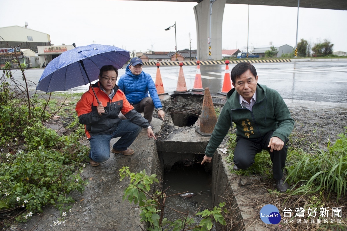 西濱大安段南安路更換大排水涵　解決20年水患威脅 台灣好新聞 第1張