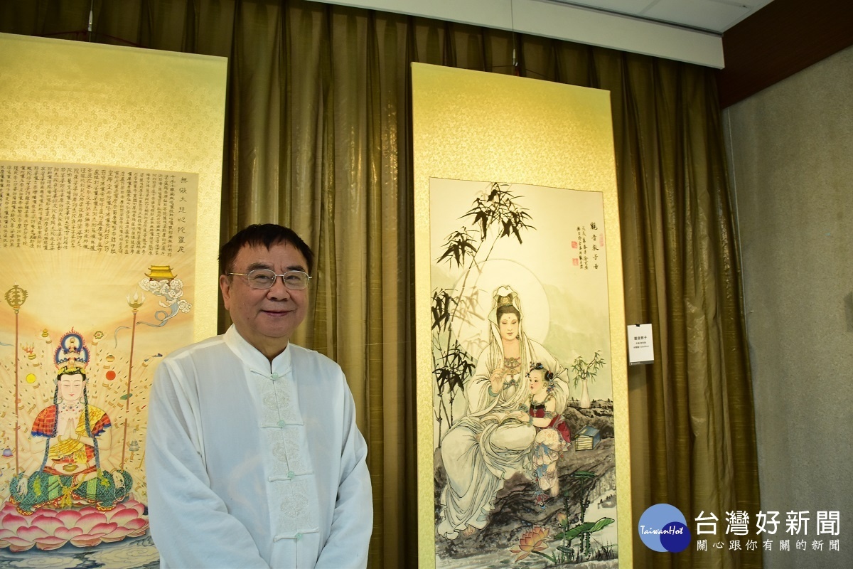 大陸醫師畫家徐克強　彰濱秀傳展出水墨油畫 台灣好新聞 第3張
