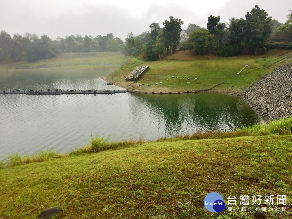降雨不如預期　嘉義蘭潭水庫水量剩4成 台灣好新聞 第1張
