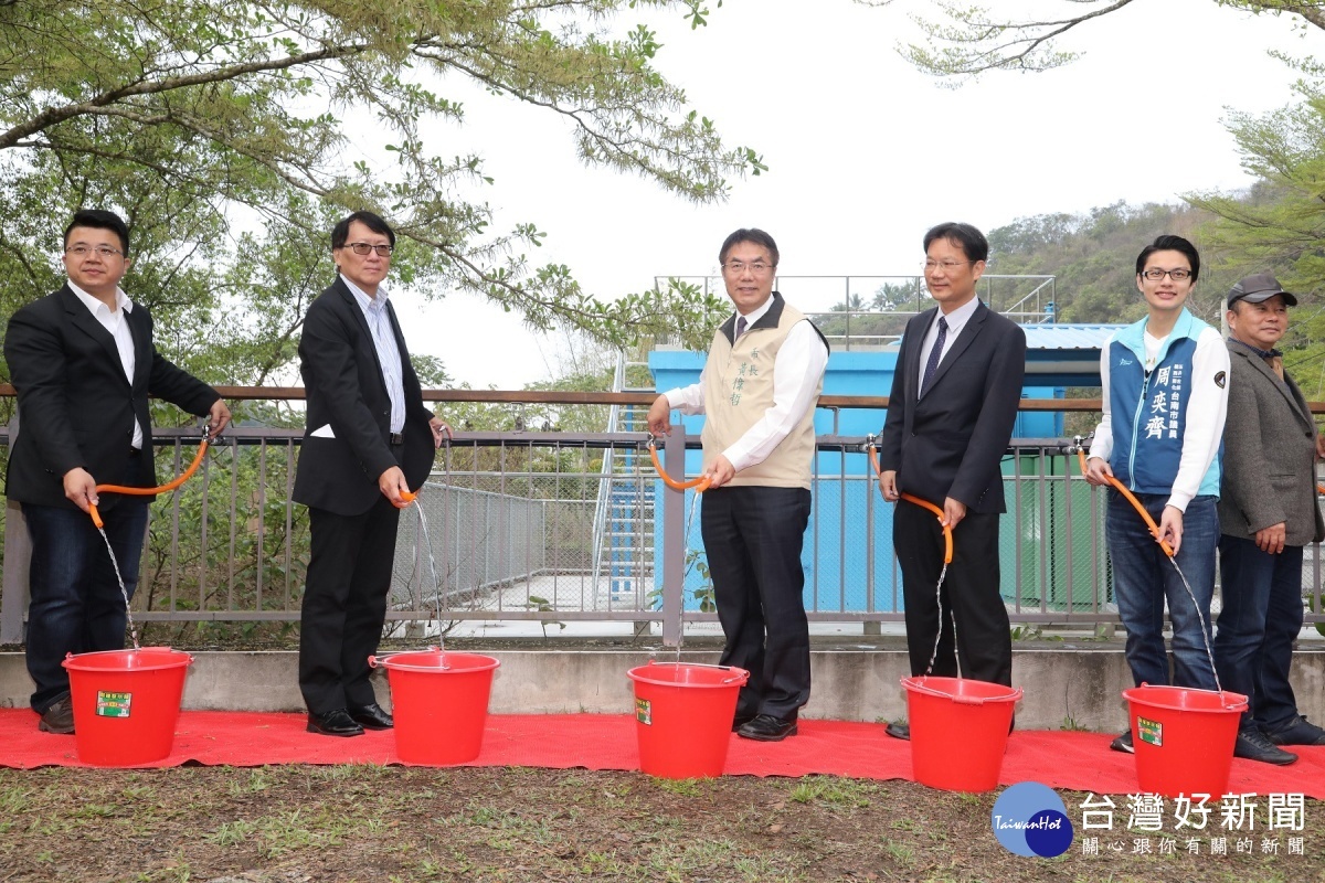 台南梅嶺自來水延管完工　解決在地用水之苦 台灣好新聞 第1張
