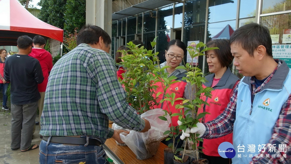 林管處十年植樹千頃　民眾領樹苗響應種樹 台灣好新聞 第2張