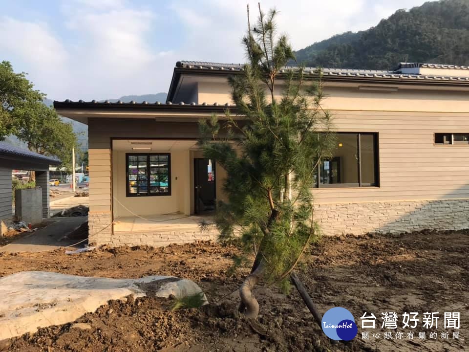 植松新建內灣派出所　竹縣警局長期許堅貞不屈 台灣好新聞 第1張