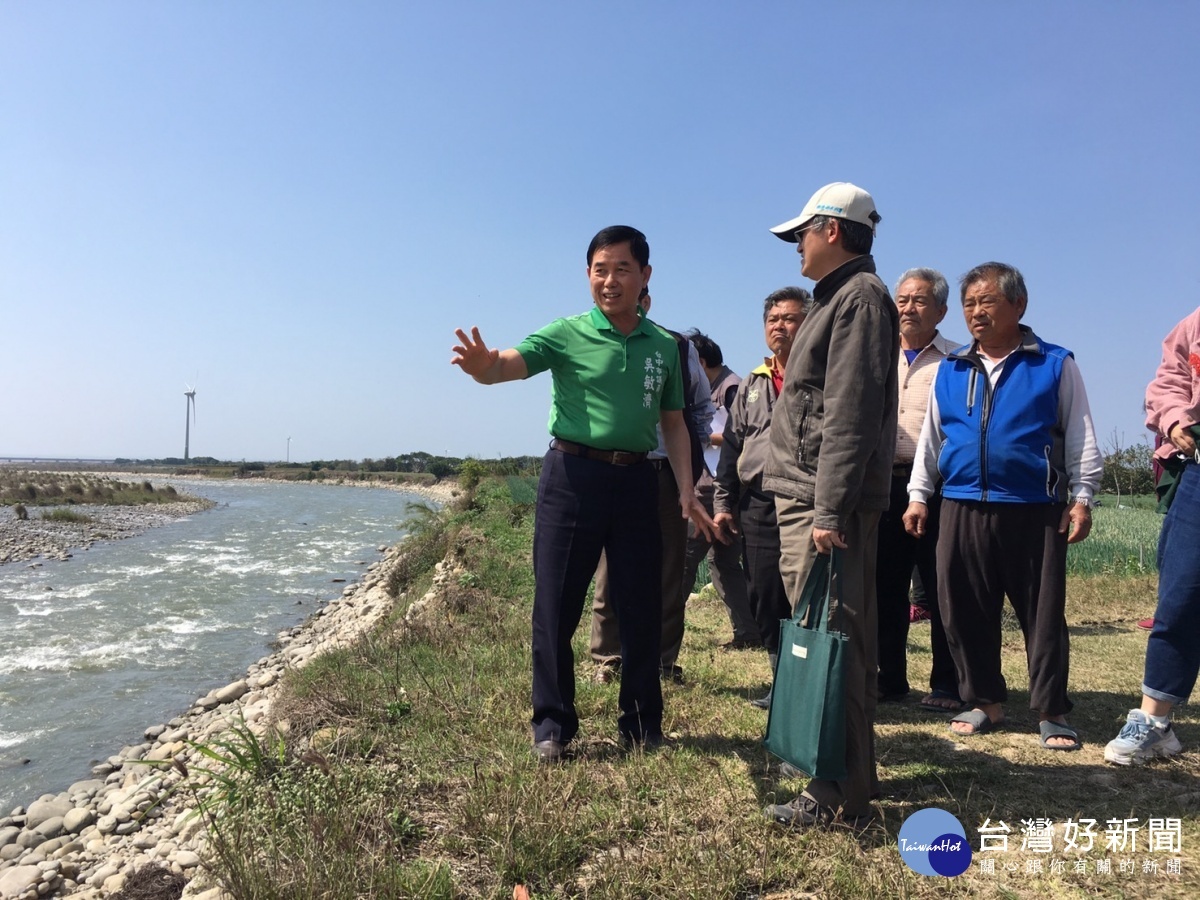 保障高灘地合法農民權益　第三河川局允諾辦理水路導正 台灣好新聞 第1張