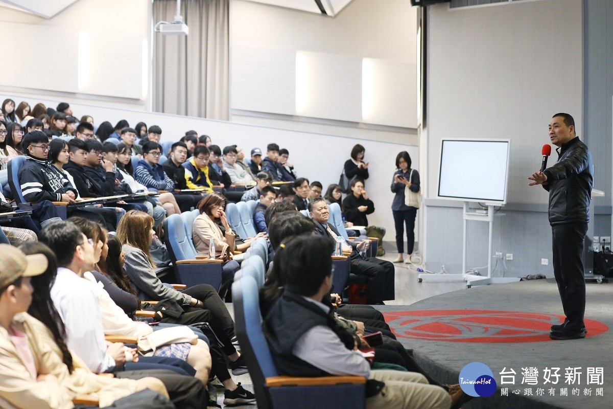 侯友宜世新大學演講　鼓勵學子勇於追求人生定位與價值 台灣好新聞 第1張