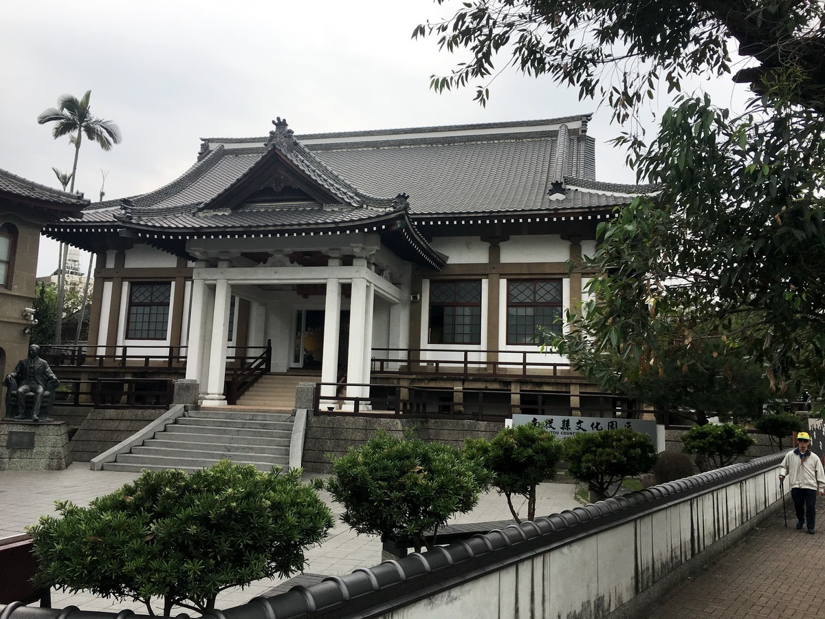 武德殿早年是習武練武場。(記者扶小萍攝)