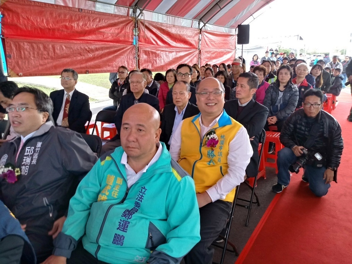 桃園北區水資源回收中心 第二期擴廠開工動土典禮