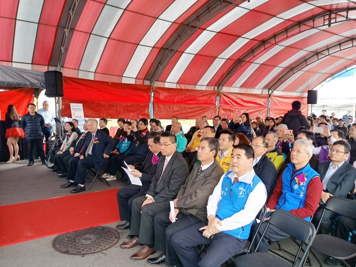 桃園北區水資源回收中心 第二期擴廠開工動土典禮