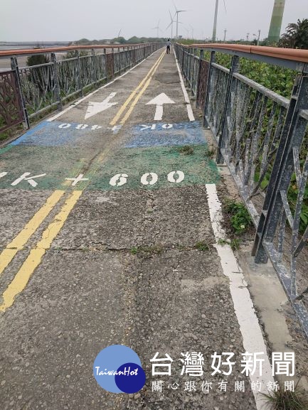 疏於管理使用率低　大甲大安自行車道鏽蝕毀損　 台灣好新聞 第1張
