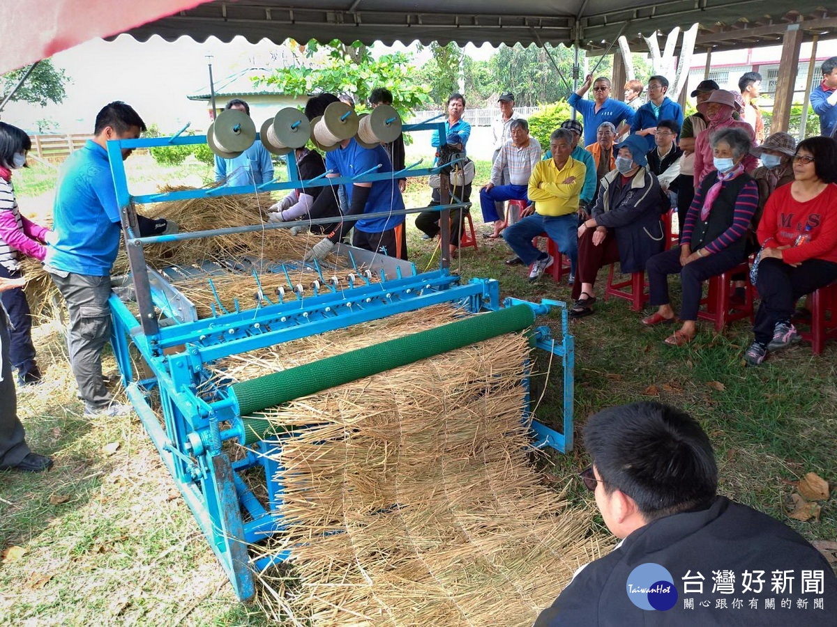 稻草再利用收割沒污染　南市環局邀農民踴躍響應 台灣好新聞 第1張