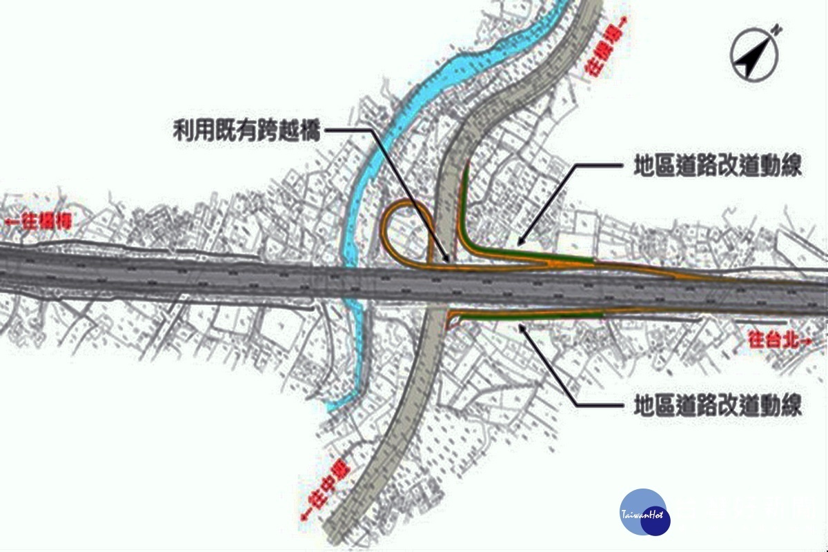 決議先建北向匝環道　國道1號中豐交流道交通部審中 台灣好新聞 第1張