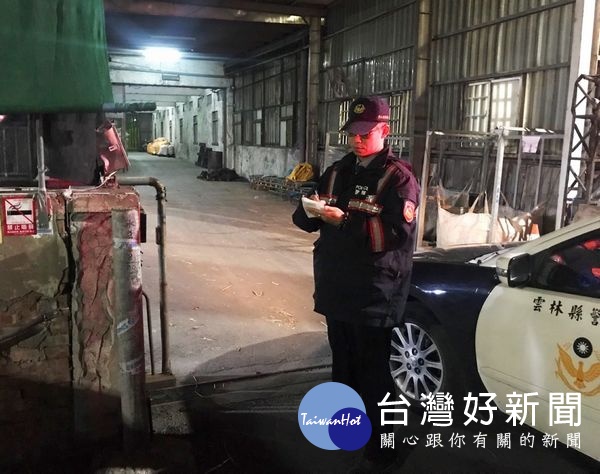 毒鴛鴦因缺錢買毒,犯下多起蒜頭等農產品竊盜案件,北港警方積極巡查,發現可疑順利逮人起獲贓物。(記者陳昭宗拍攝)