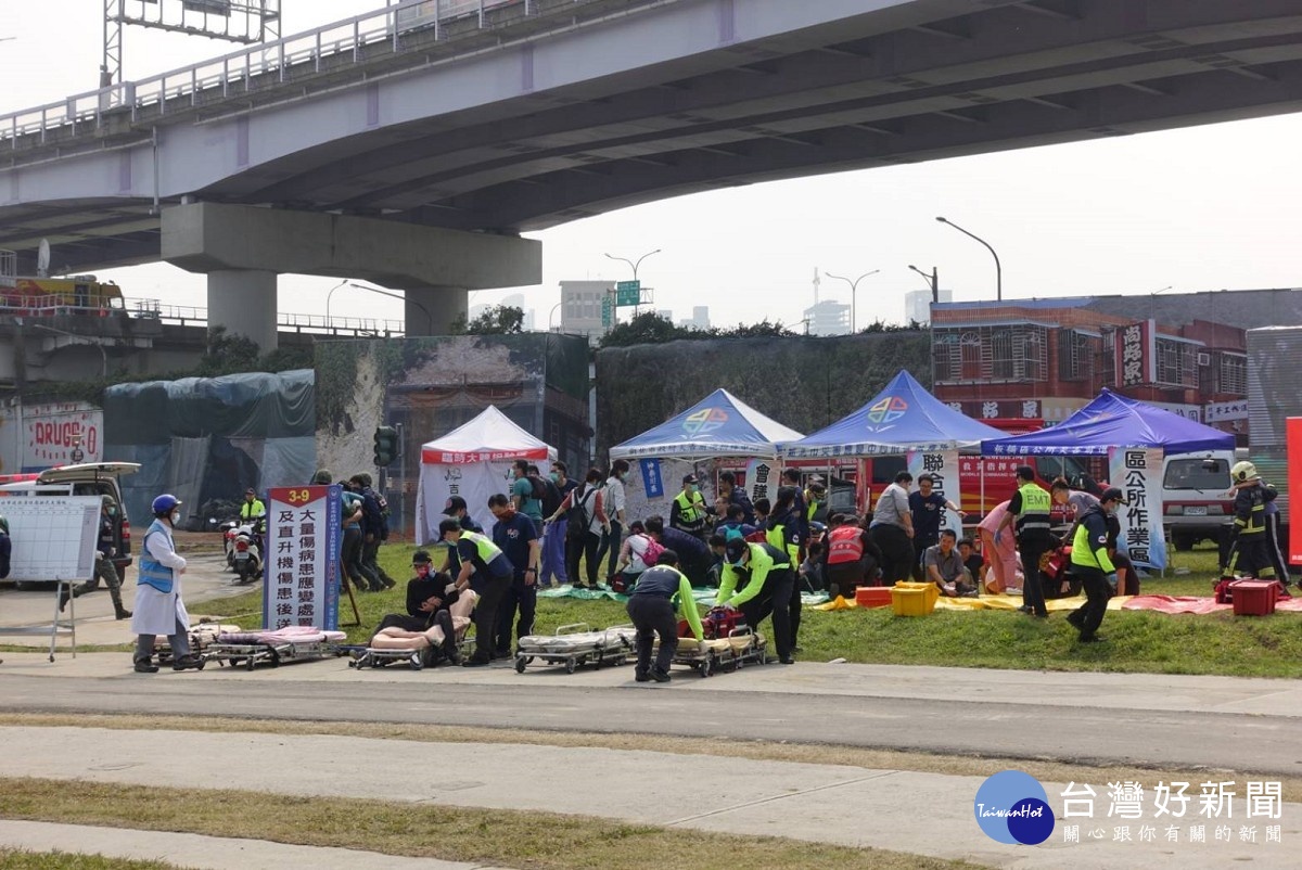 新北複合災害搶救演習　逼真場景實兵演練驗證搜救能量 台灣好新聞 第6張