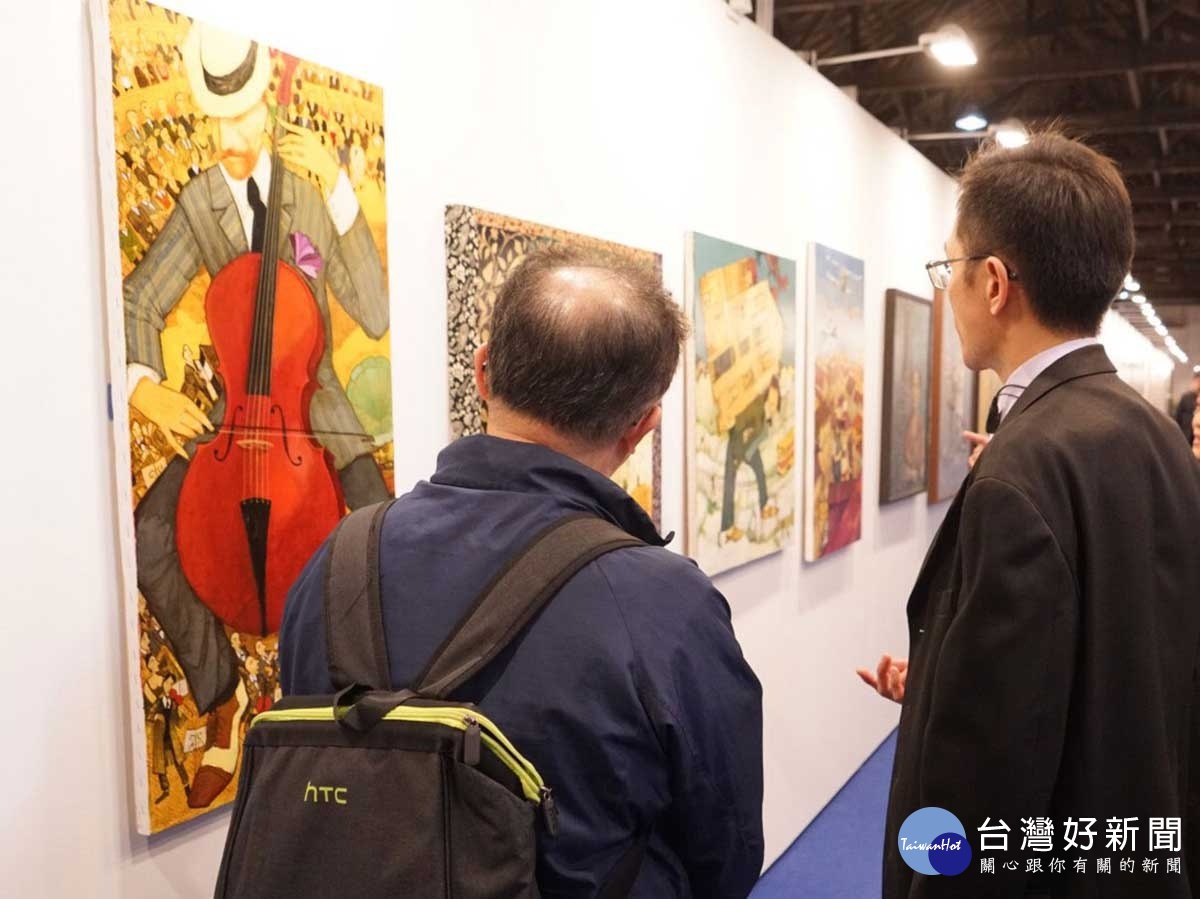 專屬藝術導覽活動,與貴賓們一同探索藝術家的色彩世界。