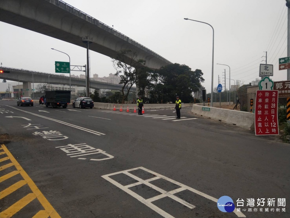 因應清明連假出遊車潮，楊梅警分局將配合高速公路局規劃高乘載等重點交通疏導措施進行有關管制。