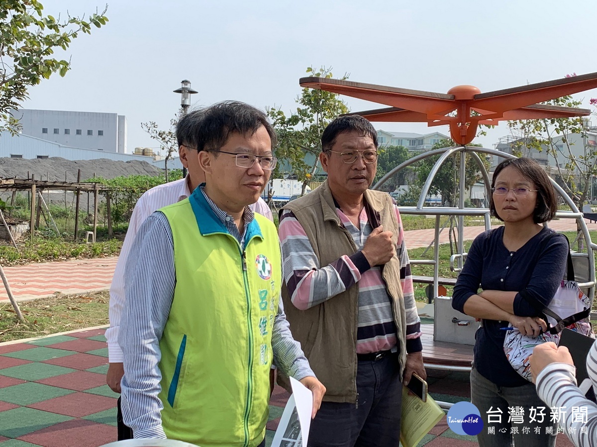 南市大恩特色公園規劃未完善？　議員現勘建議改善 台灣好新聞 第1張