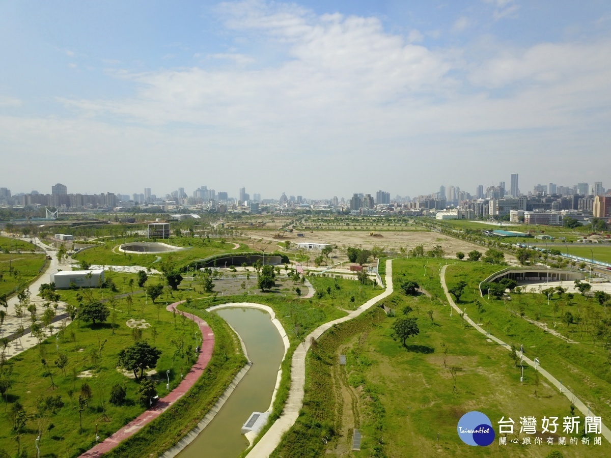 「台中之肺」水湳中央公園完工　開放部分區域體驗 台灣好新聞 第1張