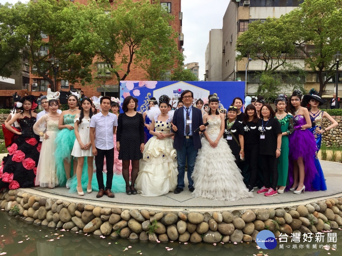 世界高中時尚造型科畢業成果展　假日午后時尚婚宴登場 台灣好新聞 第3張