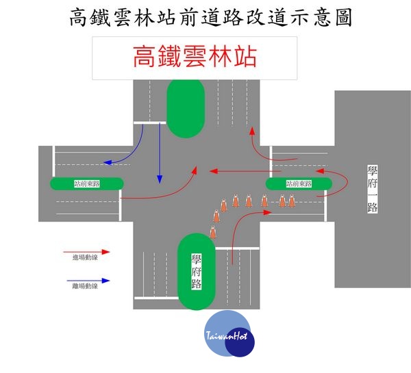 因應清明連假，警方及雲林監理站針對返鄉、出遊民眾，提供易壅塞路段及疏導管制資訊，請用路人提前規劃及配合。（記者陳昭宗拍攝）