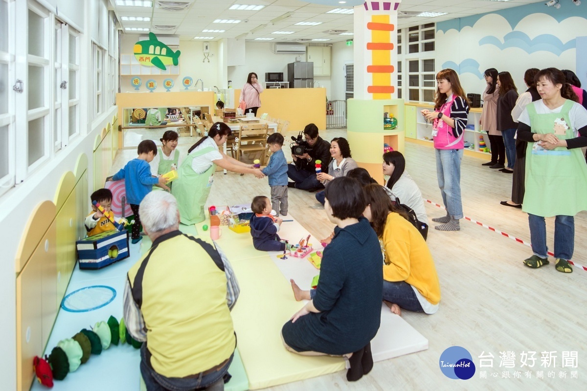 桃園第一間社區公共托育家園~「西門社區公托家園」開幕啟用。