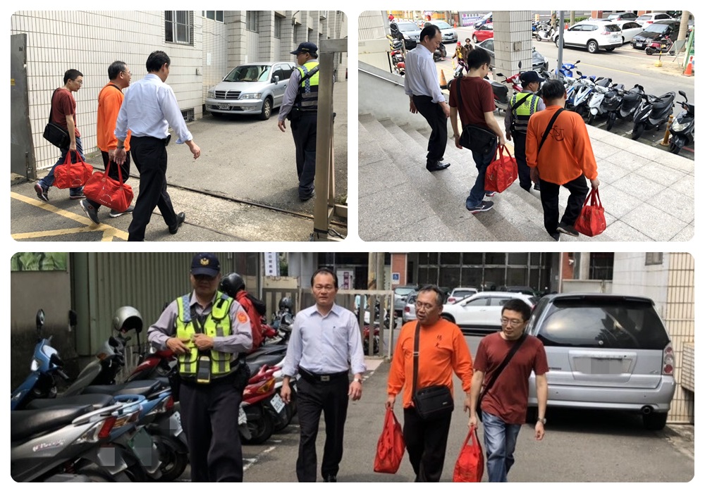 全國性全中運活動動用大筆資金,楊梅分局護鈔運送至指定地點,全程平和順利。
