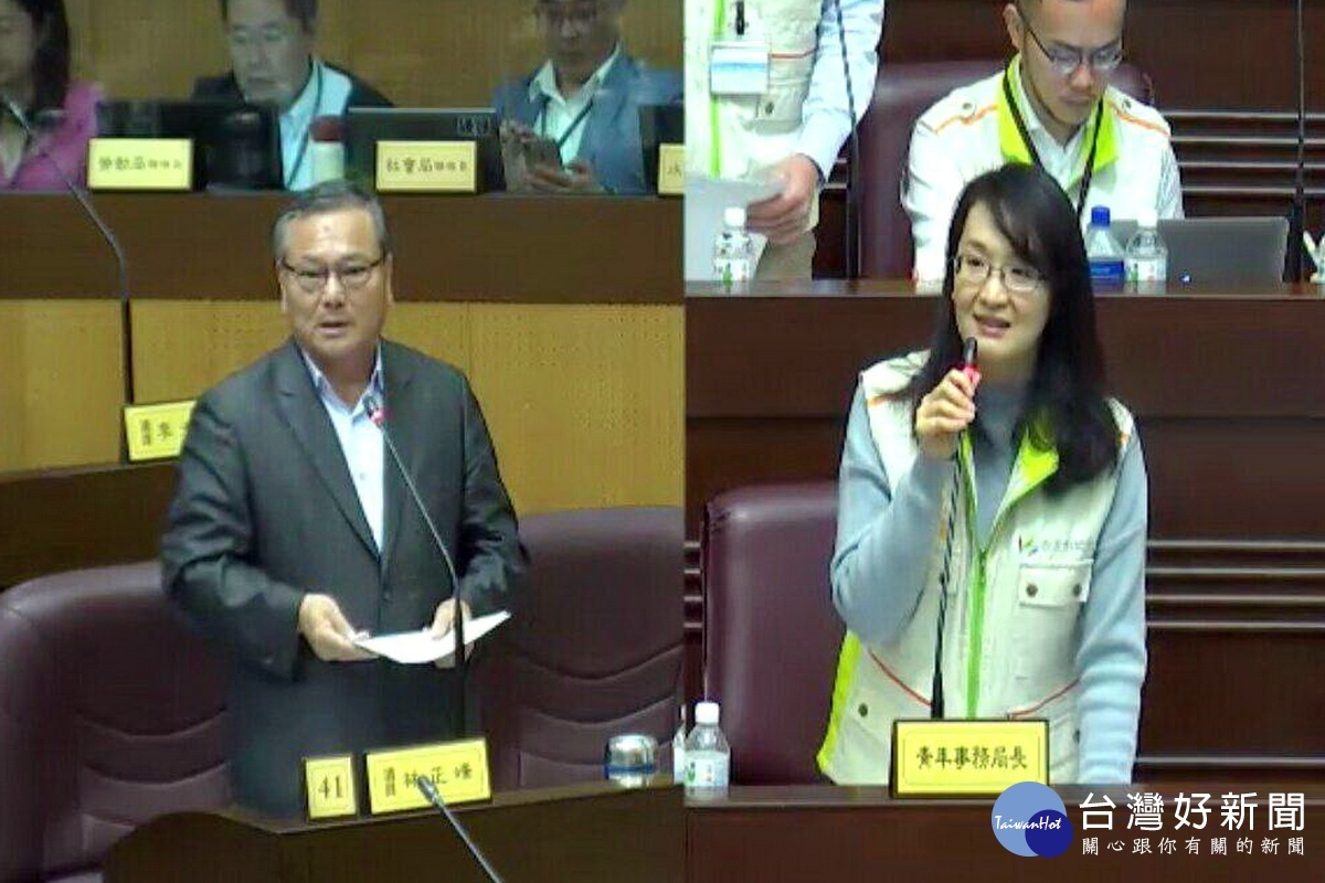 針對輔導青年業務成效無法明顯呈現,桃園市議員林正峰建議聚焦弱勢家庭青年的課業輔導和就業協助。