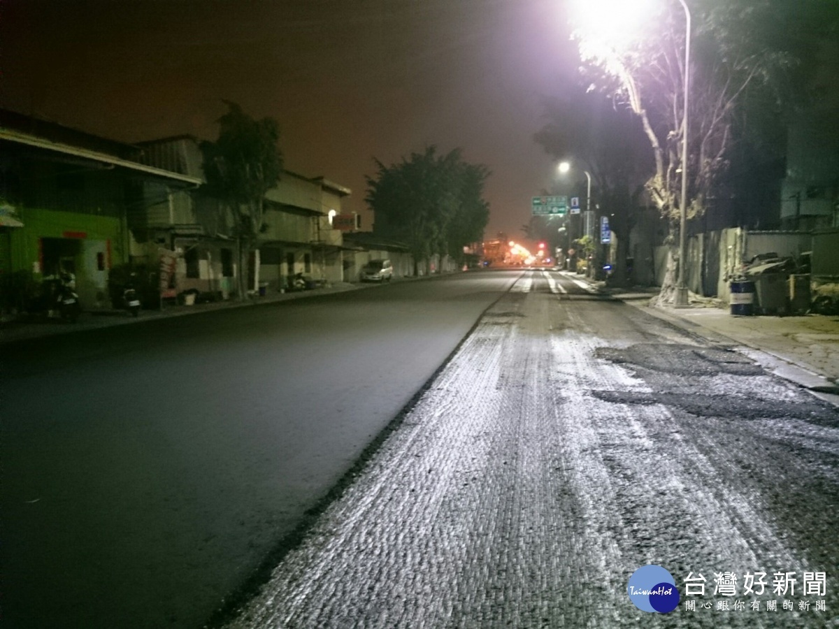 提升道路品質 啟動黎明路路平