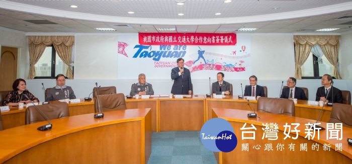 市長致詞表示,教育研發暨醫療園區將發展智慧科技、智慧生醫及智慧管理等領域