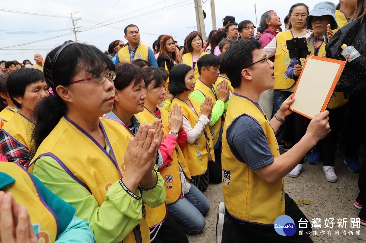 稅改聯盟懇求白沙屯媽祖主持公道　邀柯P連署稅改宣言 台灣好新聞 第2張