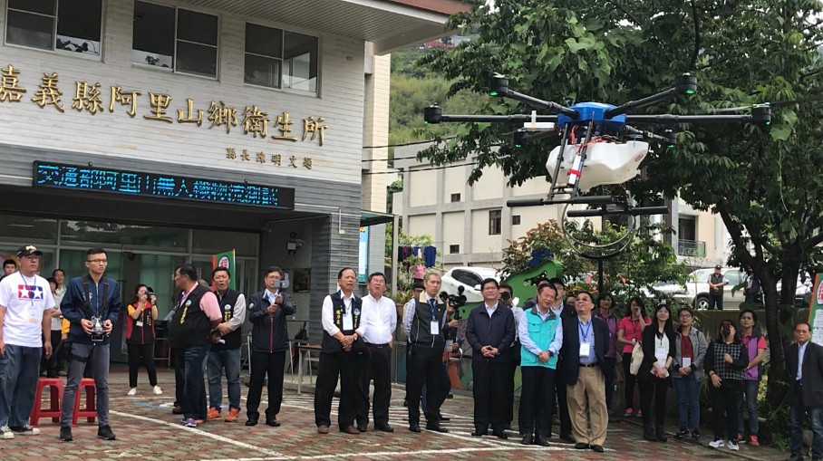 交通部測試無人機送貨　成功送抗蛇血清、郵件至阿里山偏鄉 台灣好新聞 第1張