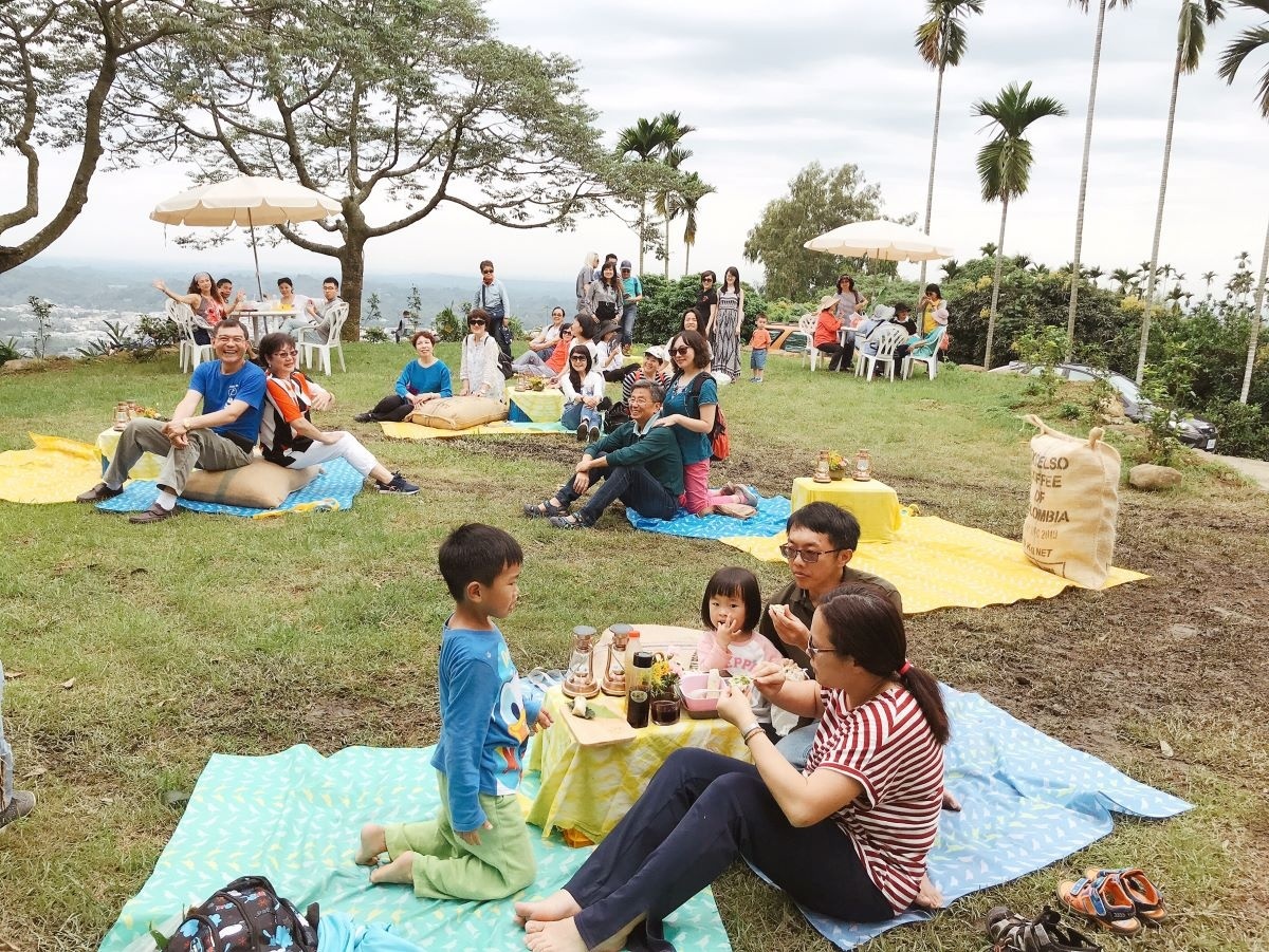 從事農村體驗和生態輕旅行，跟家人或是三五好友一起野餐，欣賞不 一樣的風景。（圖／記者王丰和攝）