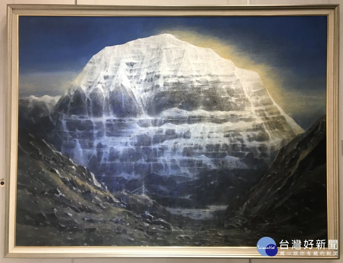 高永隆大師「 行旅光譜」膠彩畫　磅礡氣勢彰化美學館展出中 台灣好新聞 第3張