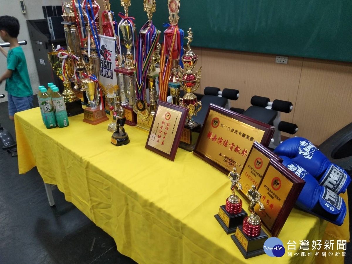 永平工商技擊隊轉為專業訓練校隊後屢獲佳績。(圖/林鵬程攝)