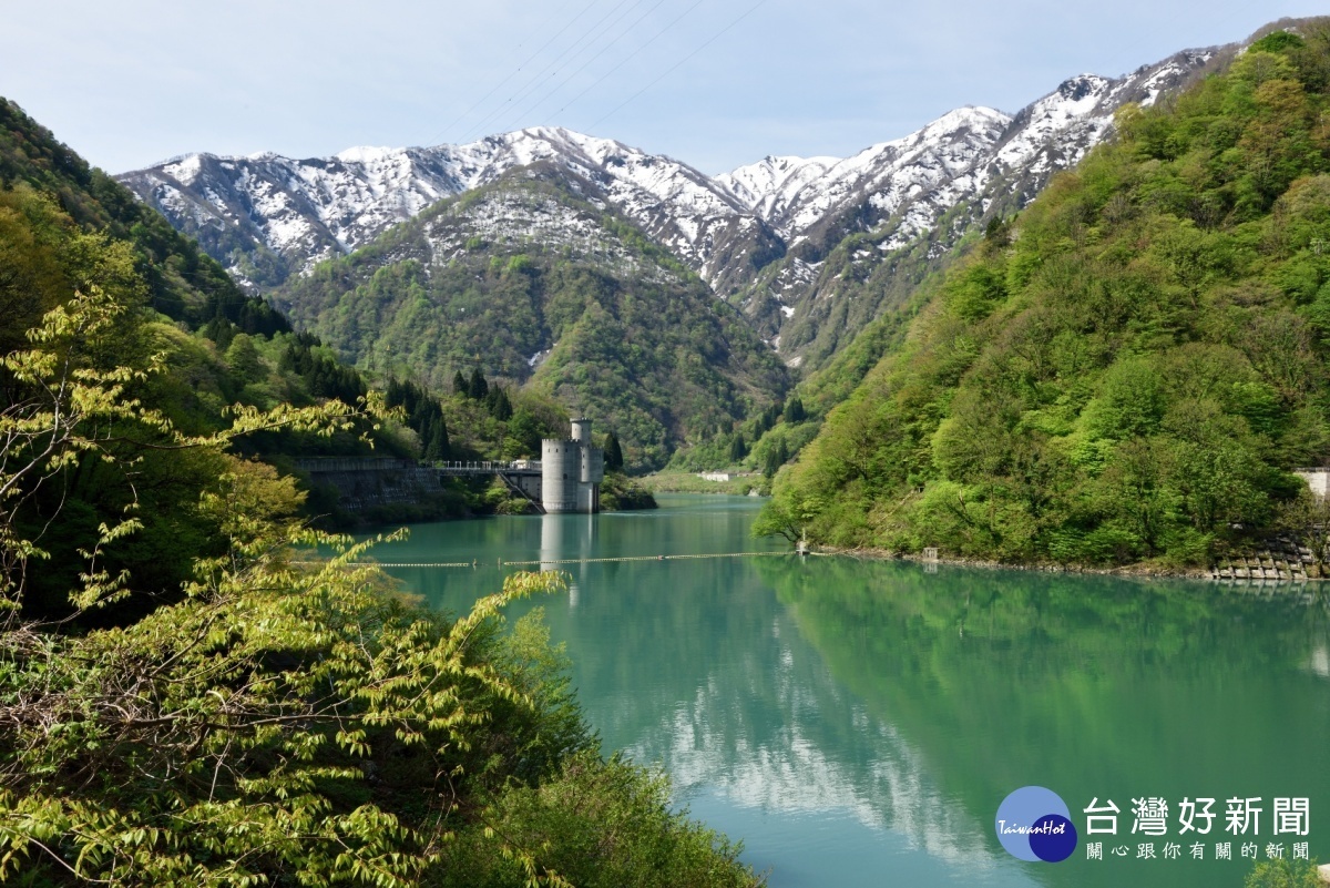 黑部峽谷水庫（圖／阿里山林鐵及文資處提供）