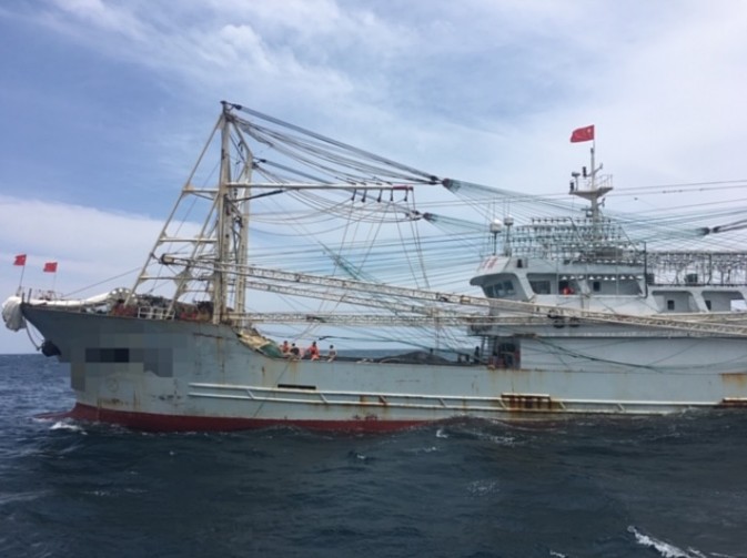 海巡攔截中國非法越界船　竟查到31公斤豬肉 台灣好新聞 第1張