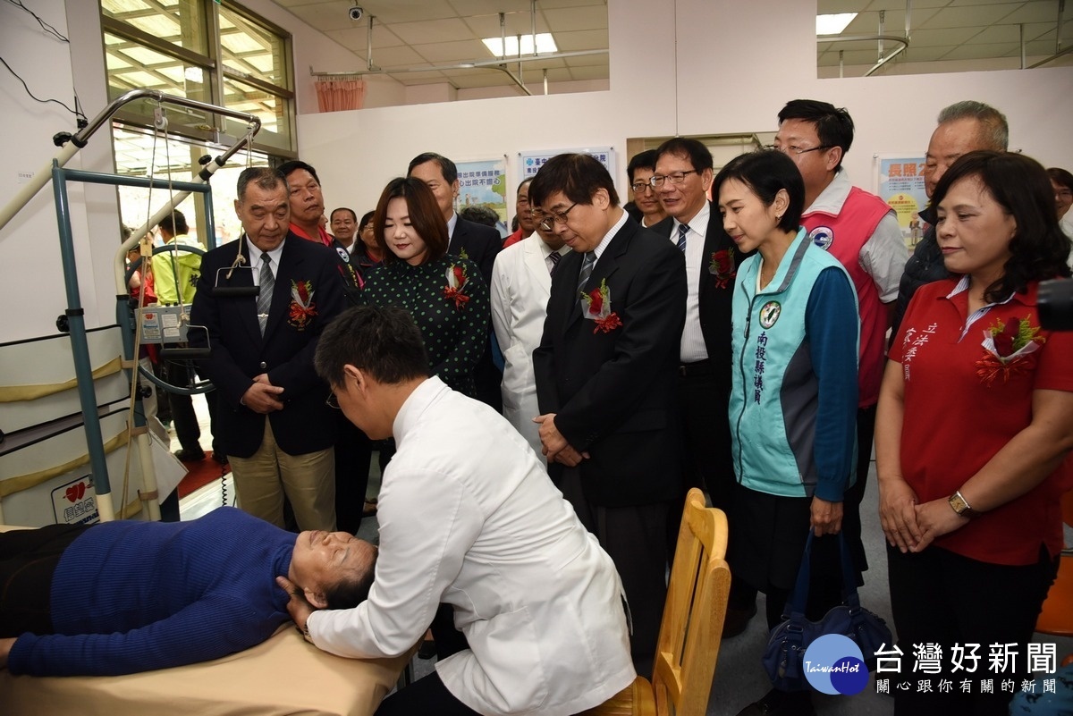 魚池衛生所新設物理治療所,提供鄉親復健服務。