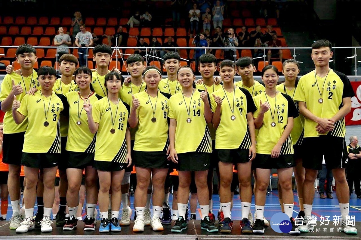 南崁高中合球隊勇奪世界第三 蘆竹區長推動全區運動風氣