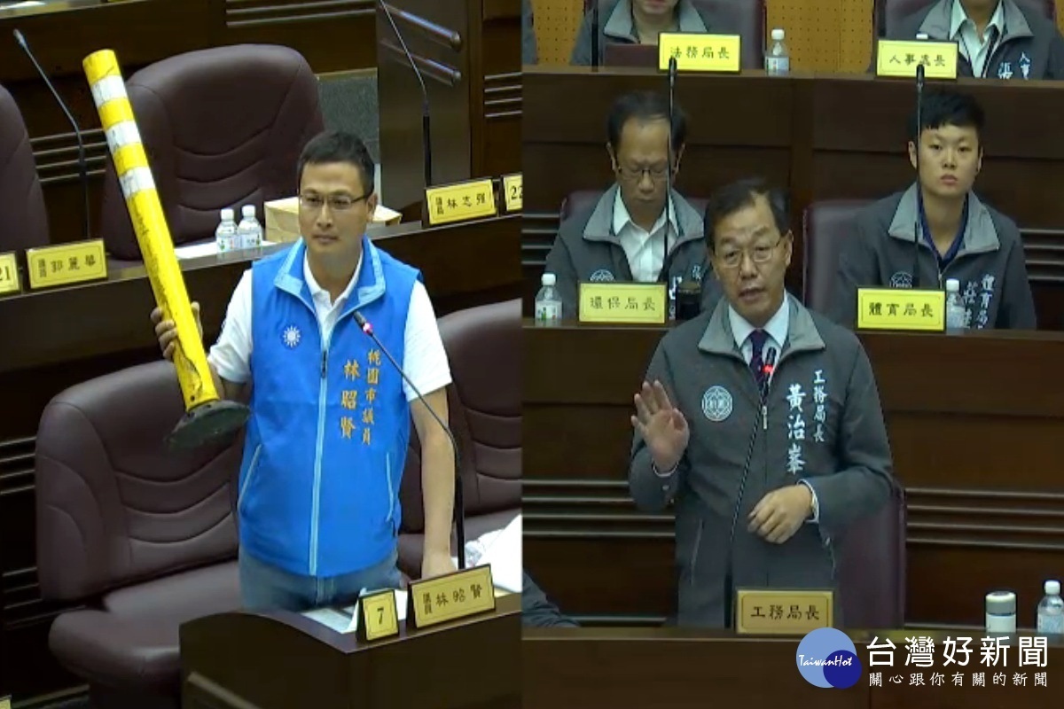 市府秘書長兼代工務局長黃治峯督導龍潭區公所,備齊既成道路的相關佐證資料協助上訴程序