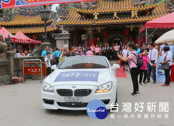 「北港媽祖環台巡禮」鐵馬傳騎與神同行活動即日起開放報名，期讓參與者全程能夠玩得開心、吃的安心、住的放心，成為銘心鏤骨的記憶。（記者陳昭宗拍攝）