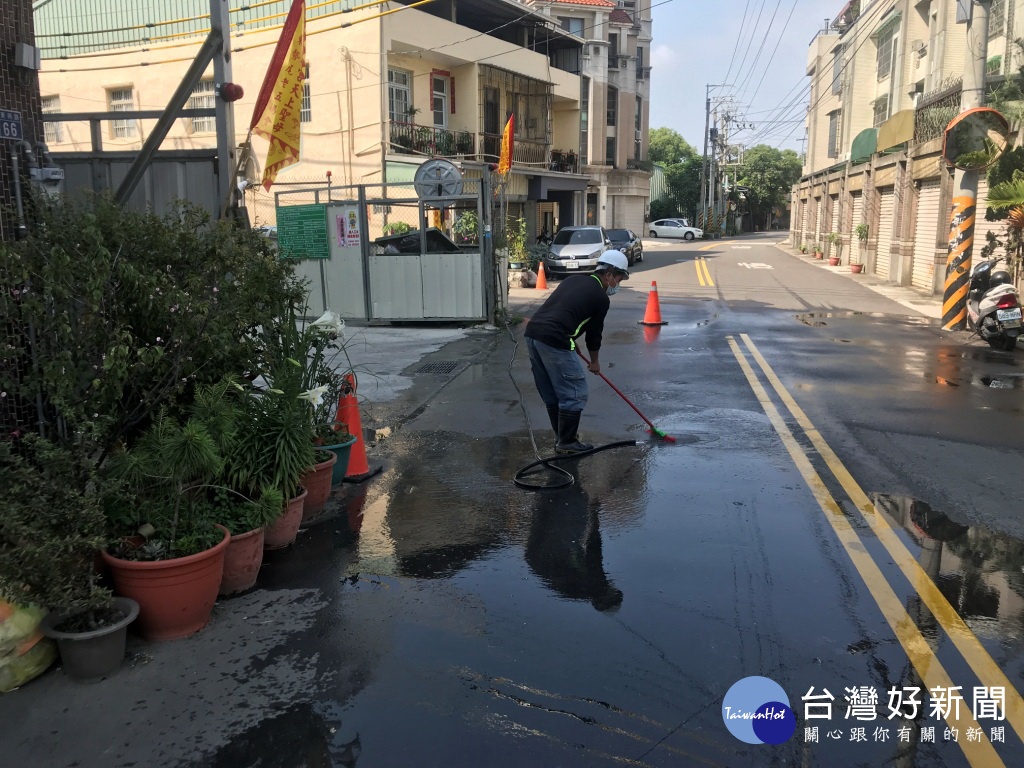 改善空氣品質 中市府加強稽查工地揚塵汙染